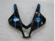 Schwarz Weiß Blau CBR 600 RR 09-12 Verkleidungen