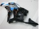 Schwarz Weiß Blau CBR 600 RR 09-12 Verkleidungen