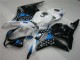 Schwarz Weiß Blau CBR 600 RR 09-12 Verkleidungen