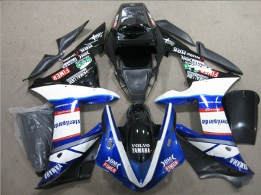 Schwarz Weiß Blau Sterilgarda Volvo CBR 1000 RR 04-05 Verkleidungen