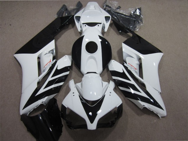 Schwarz Weiß CBR 1000 RR 04-05 Verkleidung