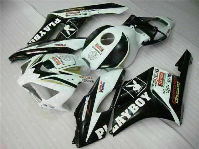 Schwarz Weiß CBR 1000 RR 04-05 Verkleidungen