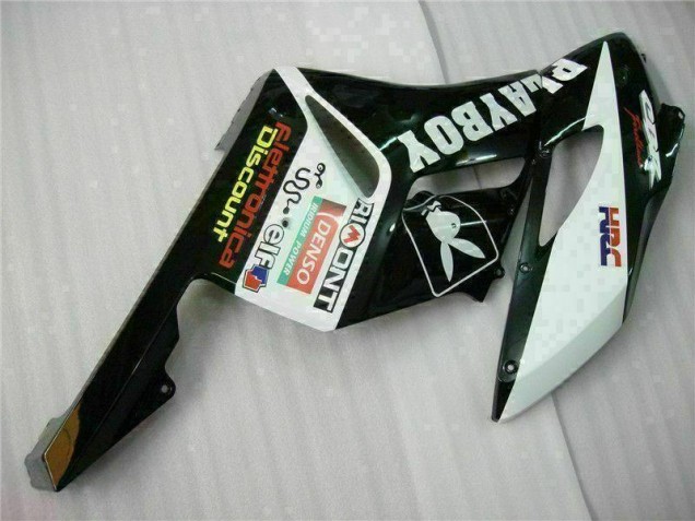 Schwarz Weiß CBR 1000 RR 04-05 Verkleidungen