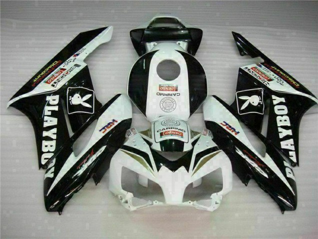 Schwarz Weiß CBR 1000 RR 04-05 Verkleidungen