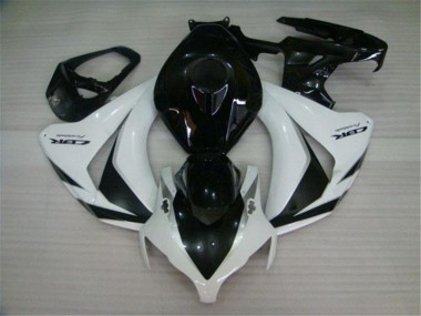 Schwarz Weiß CBR 1000 RR 08-11 Verkleidung