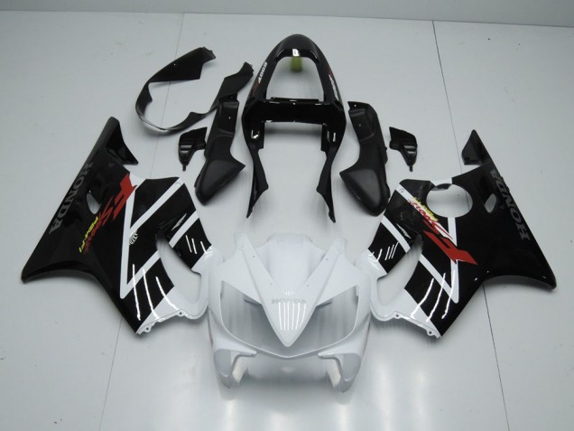 Schwarz Weiß CBR 600 F4i 01-03 Verkleidungen Schwarz Weiß CBR 600 F4i 01-03 Verkleidungen