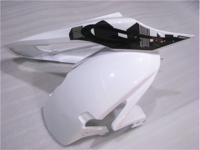 Schwarz Weiß CBR 600 RR 07-08 Verkleidung Schwarz Weiß CBR 600 RR 07-08 Verkleidung
