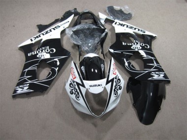 Schwarz Weiß Corona Extra Motul GSXR 1000 K3 03-04 Verkleidungen