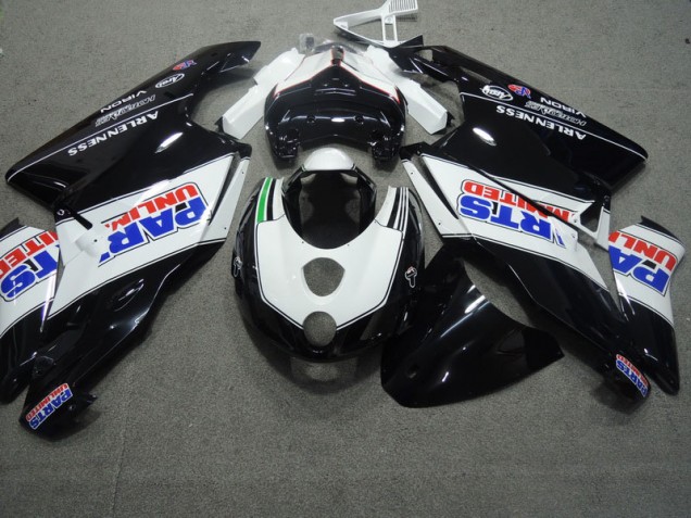 Schwarz Weiß Ducati 749 03-04 Verkleidungen Schwarz Weiß Ducati 749 03-04 Verkleidungen