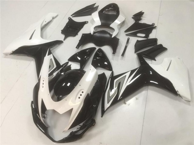 Schwarz Weiß GSXR 600 / 750 K11 11-24 Verkleidungen