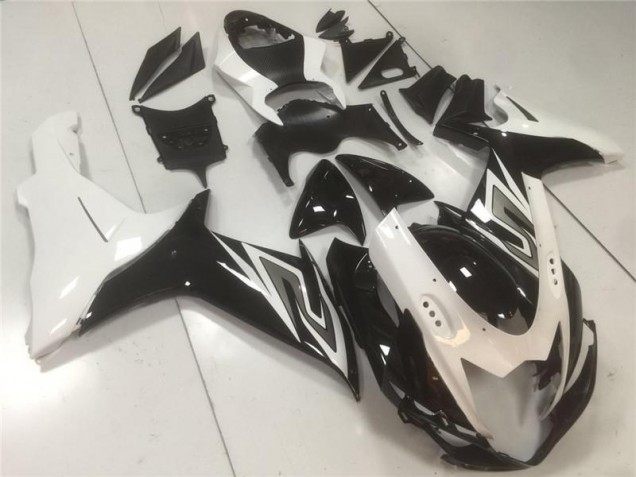 Schwarz Weiß GSXR 600 / 750 K11 11-24 Verkleidungen