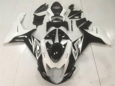 Schwarz Weiß GSXR 600 / 750 K11 11-24 Vollverkleidung