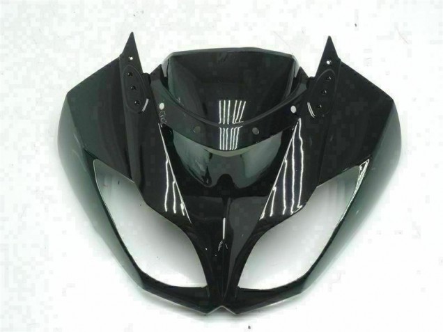 Schwarz Weiß Ninja 636 ZX6R 09-12 Verkleidungen Schwarz Weiß Ninja 636 ZX6R 09-12 Verkleidungen