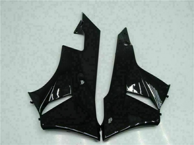 Schwarz Weiß Ninja 636 ZX6R 09-12 Verkleidungen Schwarz Weiß Ninja 636 ZX6R 09-12 Verkleidungen