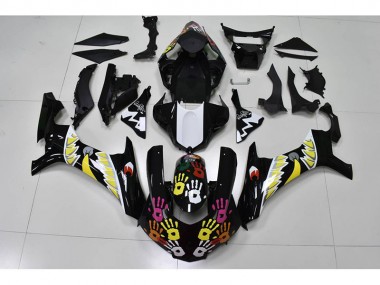 Schwarz Weiß R1 15-19 Verkleidungen