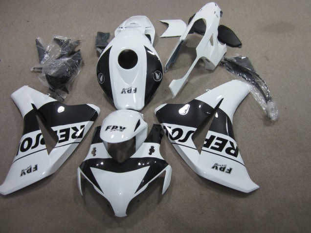 Schwarz Weiß Repsol CBR 1000 RR 08-11 Verkleidungen Schwarz Weiß Repsol CBR 1000 RR 08-11 Verkleidungen