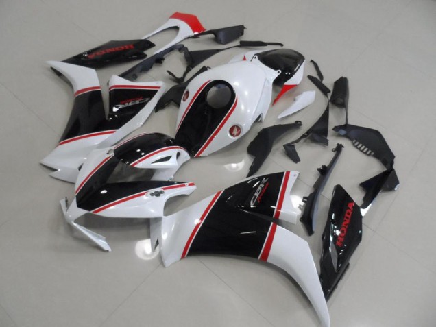 Schwarz Weiß Rot Streifen CBR 1000 RR 12-16 Verkleidungen Schwarz Weiß Rot Streifen CBR 1000 RR 12-16 Verkleidungen