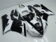 Schwarz Weiß ZX6R 05-06 Verkleidungen Schwarz Weiß ZX6R 05-06 Verkleidungen