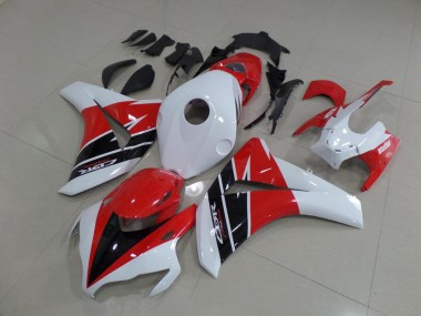 Schwarz Weiß und Rot CBR 1000 RR 08-11 Verkleidungen