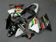 Schwarz Weißer Eurobet ZX6R 00-02 Verkleidungen