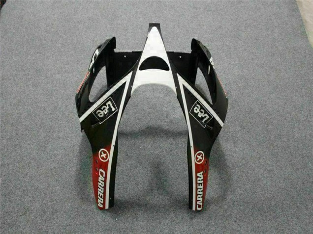 Schwarz Weißer Eurobet ZX6R 00-02 Verkleidungen