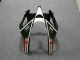 Schwarz Weißer Eurobet ZX6R 00-02 Verkleidungen