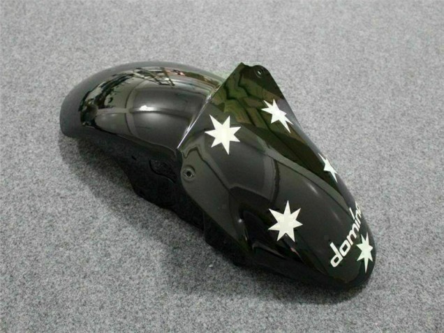 Schwarz Weißer Eurobet ZX6R 00-02 Verkleidungen