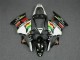 Schwarz Weißer Eurobet ZX6R 00-02 Verkleidungen
