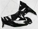 Schwarz Weißer Ninja ZX6R 09-12 Verkleidungen