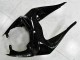 Schwarz Weißer Ninja ZX6R 09-12 Verkleidungen