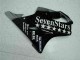 Schwarz Weißes SevenStarss CBR 600 F4i 01-03 Verkleidungen