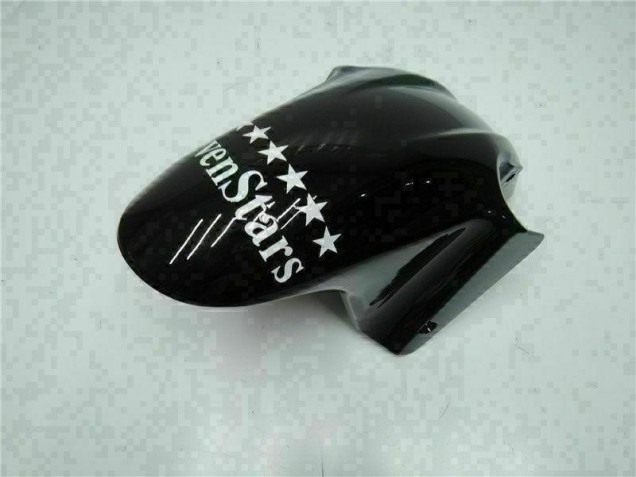 Schwarz Weißes SevenStarss CBR 600 F4i 01-03 Verkleidungen