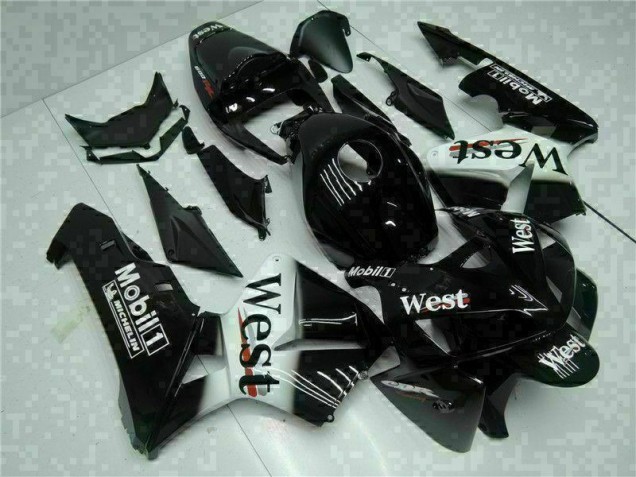 Schwarz West CBR 600 RR 05-06 Verkleidungen