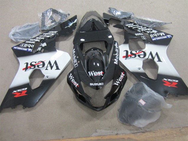 Schwarz West GSXR 600 K4 04-05 Verkleidungen