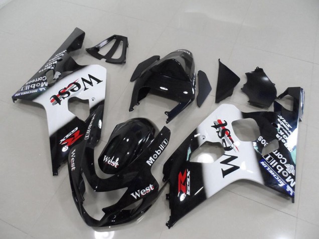 Schwarz West GSXR 750 K4 04-05 Verkleidungen