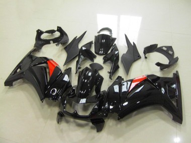 Schwarz ZX 250R 08-12 Verkleidungen