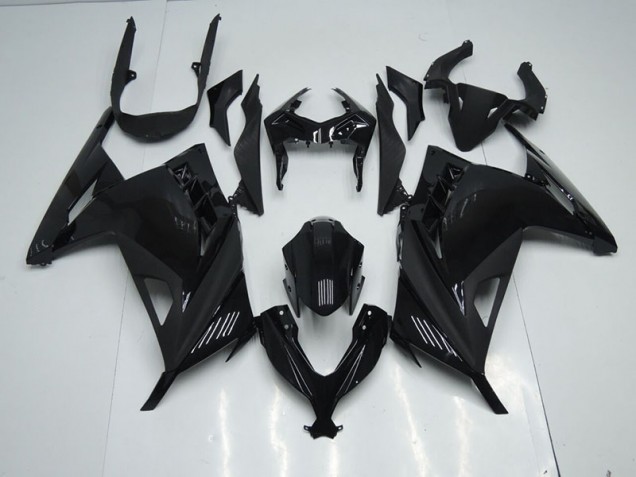 Schwarz ZX 300R 13-16 Verkleidung Schwarz ZX 300R 13-16 Verkleidung