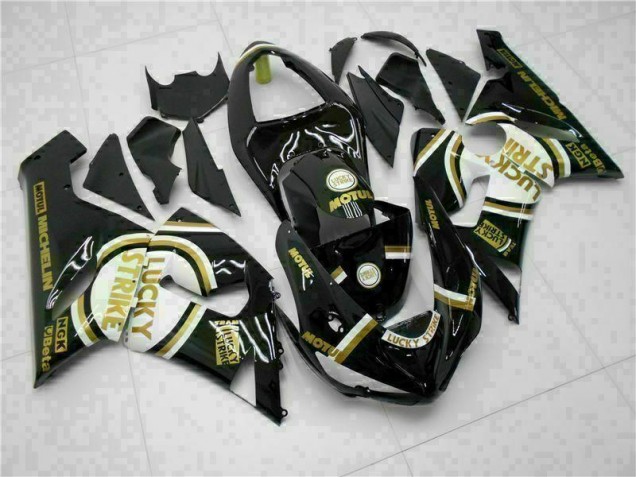 Schwarz ZX6R 05-06 Verkleidungen & Plastik