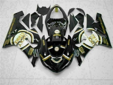 Schwarz ZX6R 05-06 Verkleidungen & Plastik