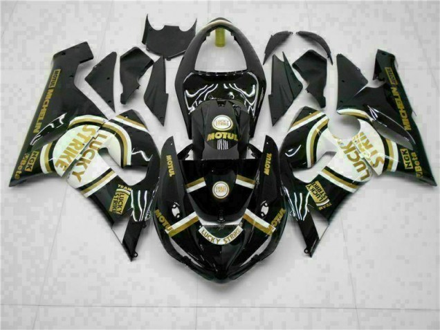 Schwarz ZX6R 05-06 Verkleidungen & Plastik