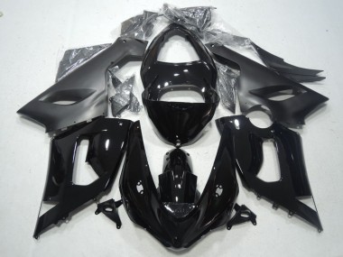 Schwarz ZX6R 05-06 VollVerkleidungen & Plastik