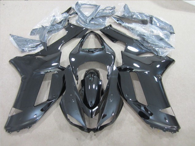 Schwarz ZX6R 07-08 Verkleidung Schwarz ZX6R 07-08 Verkleidung