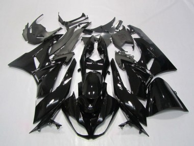Schwarz ZX6R 09-12 Verkleidungen