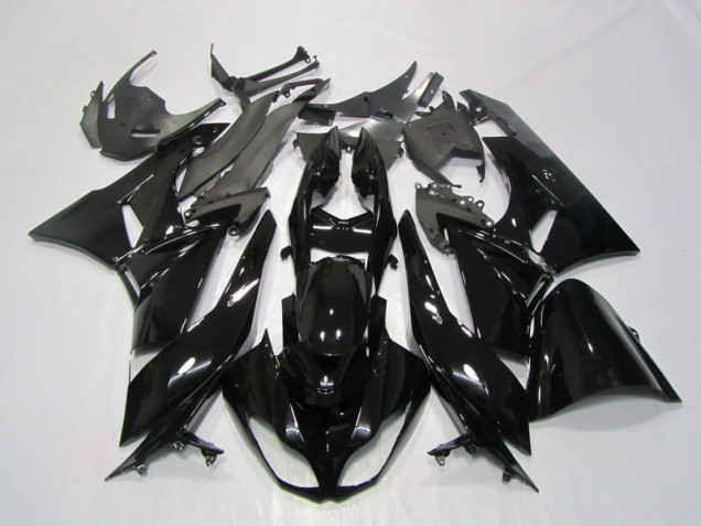 Schwarz ZX6R 09-12 Verkleidungen Schwarz ZX6R 09-12 Verkleidungen