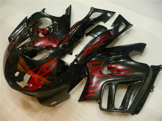 Schwarz rote Flamme CBR 600 F3 95-98 Verkleidung Schwarz rote Flamme CBR 600 F3 95-98 Verkleidung