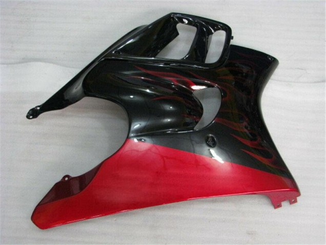 Schwarz rote Flamme CBR 600 F3 95-98 Verkleidungen Schwarz rote Flamme CBR 600 F3 95-98 Verkleidungen