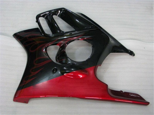 Schwarz rote Flamme CBR 600 F3 95-98 Verkleidungen Schwarz rote Flamme CBR 600 F3 95-98 Verkleidungen