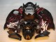 Schwarz rote Flamme GSXR 1300 Hayabusa 96-07 Verkleidung Schwarz rote Flamme GSXR 1300 Hayabusa 96-07 Verkleidung
