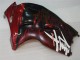 Schwarz rote Flamme GSXR 1300 Hayabusa 96-07 Verkleidung Schwarz rote Flamme GSXR 1300 Hayabusa 96-07 Verkleidung
