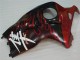 Schwarz rote Flamme GSXR 1300 Hayabusa 96-07 Verkleidung Schwarz rote Flamme GSXR 1300 Hayabusa 96-07 Verkleidung